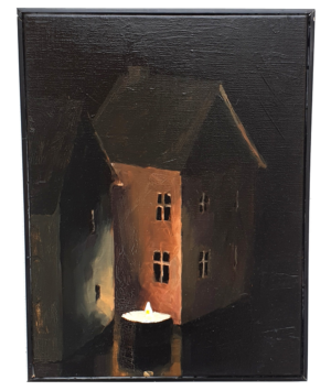 Still Life #1 <br> Olie på lærred <br> 30 x 40 cm
