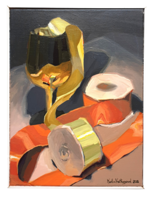 Still Life #11 <br> Olie på lærred <br> 30 x 40 cm