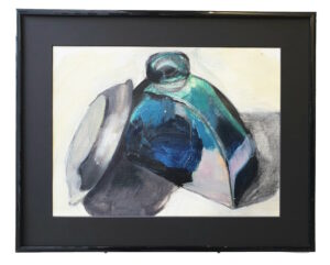 Still Life #7 <br> Olie på lærredspapir <br> 29,5 x 42 cm