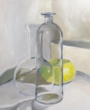 Still Life #15 <br> Olie på lærred <br> 50 x 60 cm