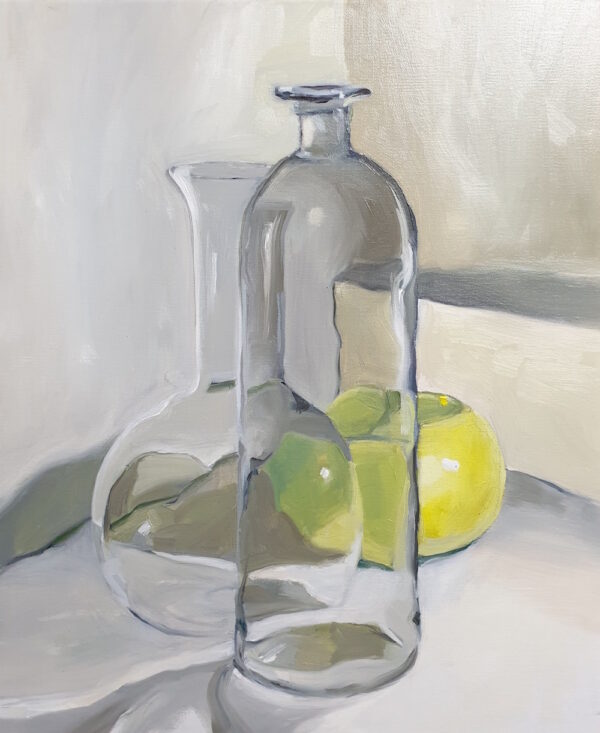 Still Life #15 <br> Olie på lærred <br> 50 x 60 cm