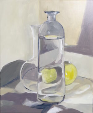 Still Life #16 <br> Olie på lærred <br> 50 x 60 cm