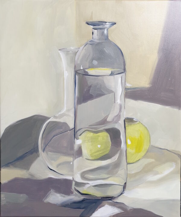 Still Life #16 <br> Olie på lærred <br> 50 x 60 cm