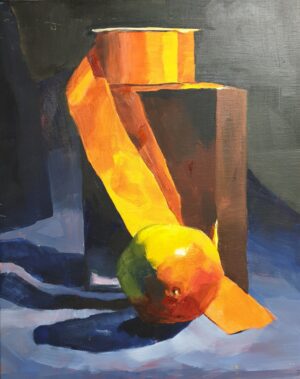 Still Life #21 <br> Olie på lærred <br> 40 x 50 cm