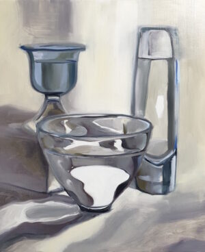 Still Life #25 <br> Olie på lærred <br> 50 x 60 cm