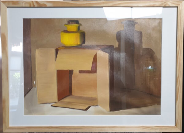 Still Life #28<br> Olie på lærredspapir <br> 59 x 42  cm - Image 2